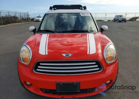 2011 Mini Cooper Countryman z USA, uszkodzony, nr VIN WMWZB3C58BWM00119